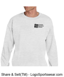 CVM Crest Sweatshirt - Ash Design Zoom